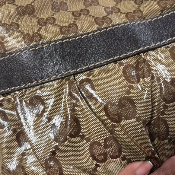 Gucci Hobo Coated Canvas w/COA - Picture 12 of 16